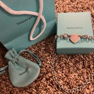 Tiffany & Co. Heart Tag Sterling Silver Necklace